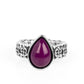 Rainbow Raindrops - Purple